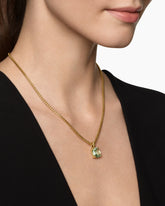 Marbella Pendant in 18K Yellow Gold with Prasiolite, 12mm
